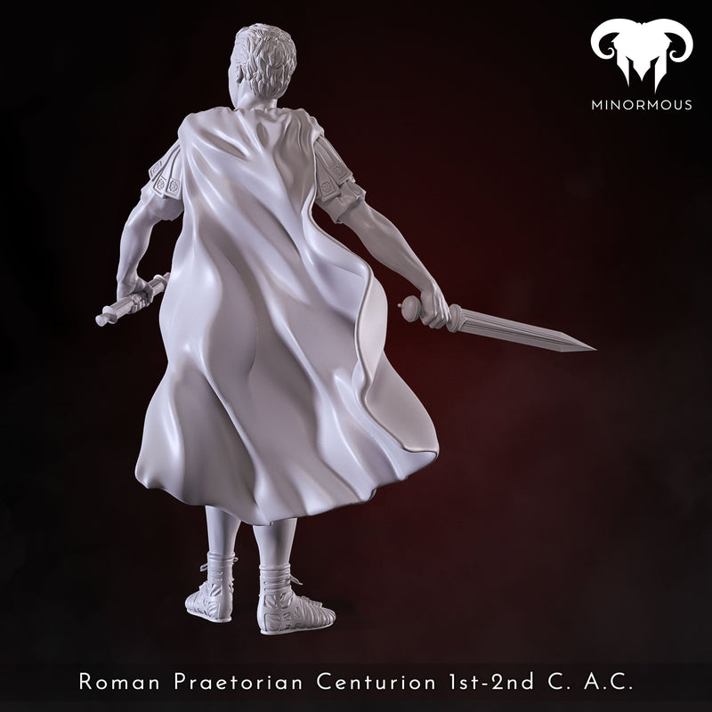 In Command, Roman Praetorian Centurion 1st-2nd C. AD - 90mm - 3D Print