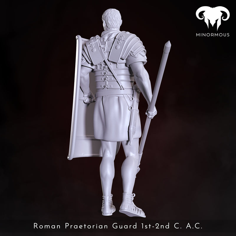 Ready for the Roman Games, Roman Praetorian Guard 1st-2nd C. AD - 90mm - 3D Print