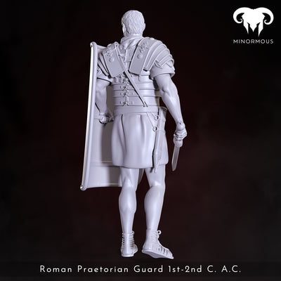 Ready for the Roman Games, Roman Praetorian Guard 1st-2nd C. AD - 90mm - 3D Print