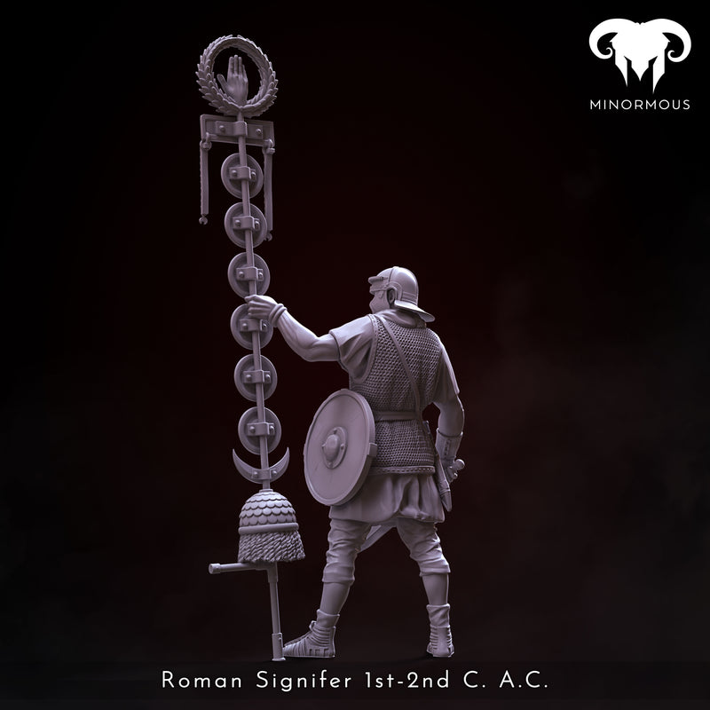 Roman Signifer 1st-2nd C. A.C. "Standard of Honor" - 75mm - 3D Print