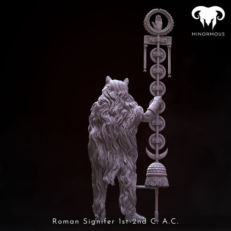 Roman Signifer 1st-2nd C. A.C. "Symbol of Power" - 90mm - 3D Print