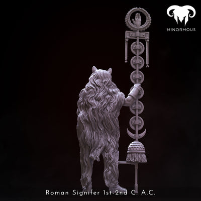 Roman Signifer 1st-2nd C. A.C. "Symbol of Power" - 75mm - 3D Print