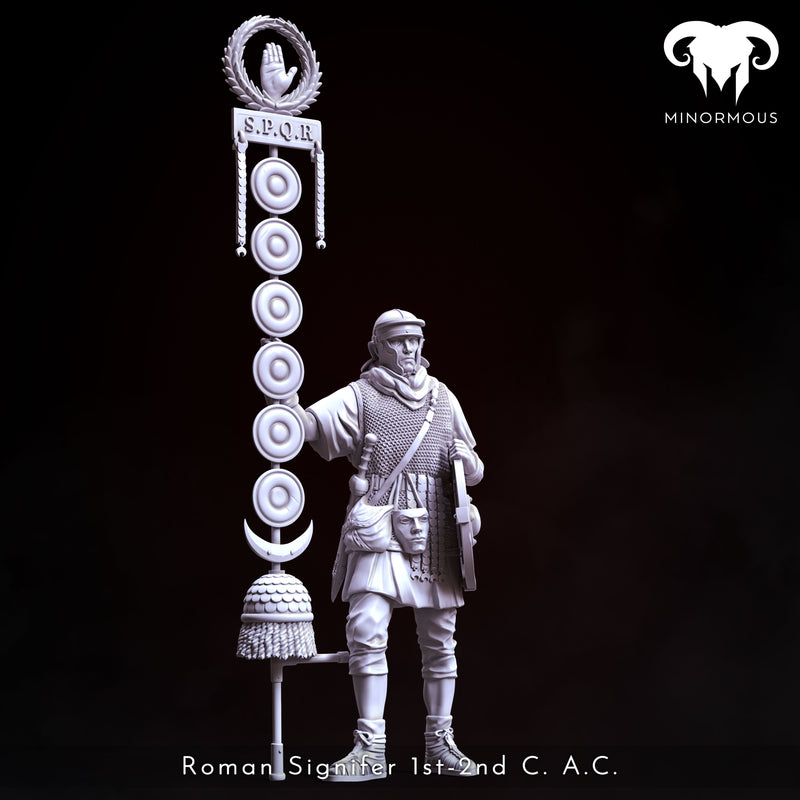 Roman Signifer 1st-2nd C. A.C. "Symbol of Power" - 75mm - 3D Print