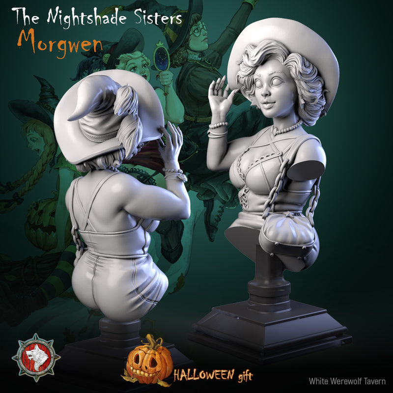 Morgwen Bust - 3D Print