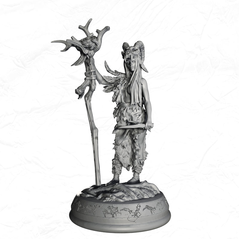 Nayeli, the Witch of the Tribe - 3D Print