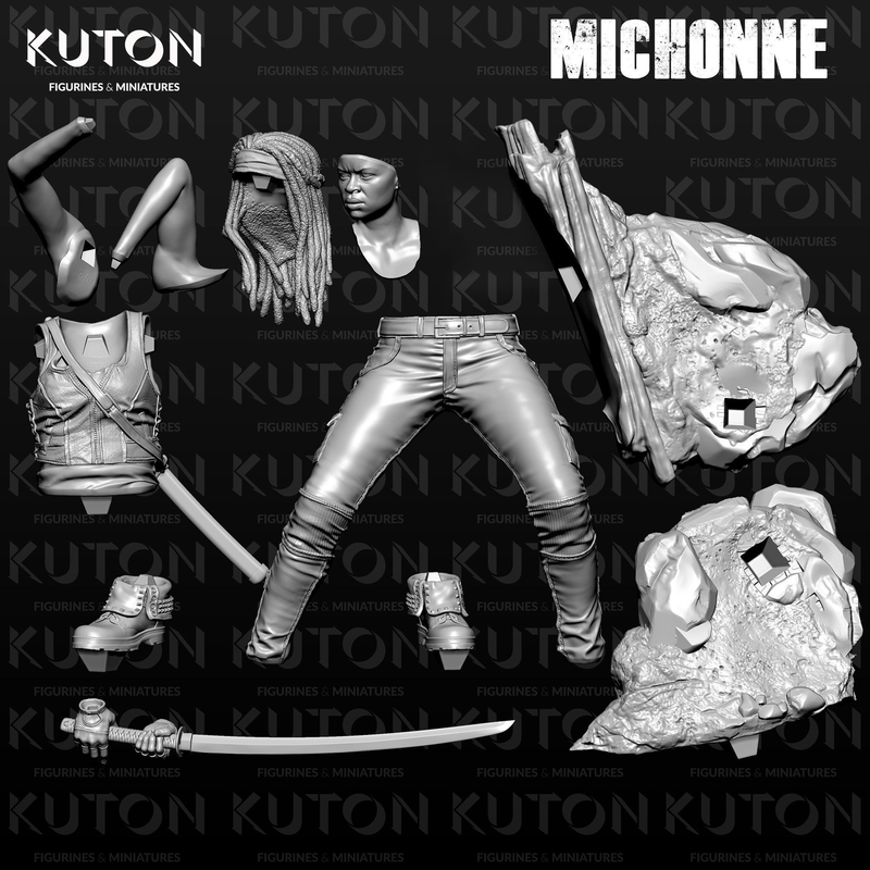 Michonne - 3D Print