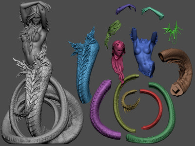 Naga - 3D Print