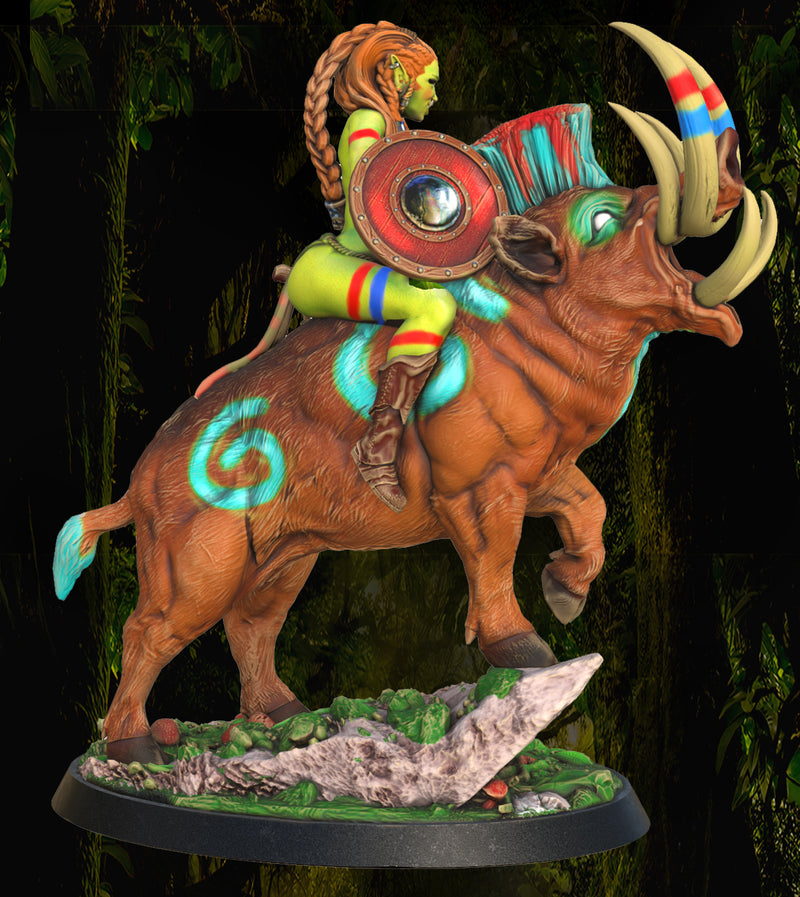 Piglet Riding Boaramir - 75mm - 3D Print