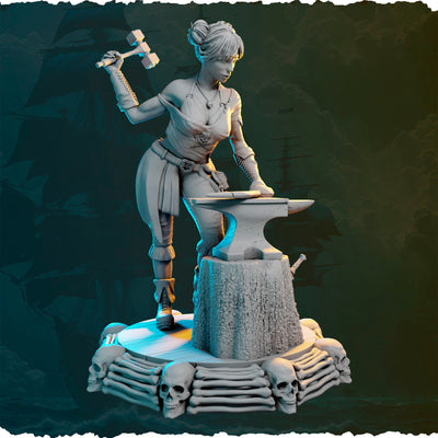 Rosanna Graham "Chipper Hammer" - 32mm - 3D Print