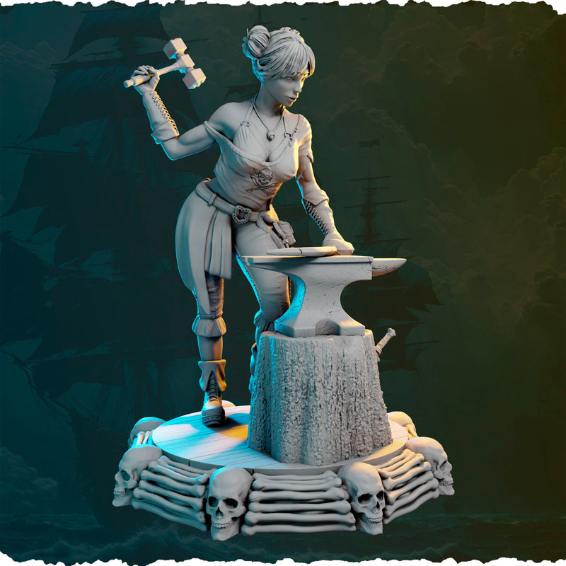 Rosanna Graham "Chipper Hammer" - 32mm - 3D Print