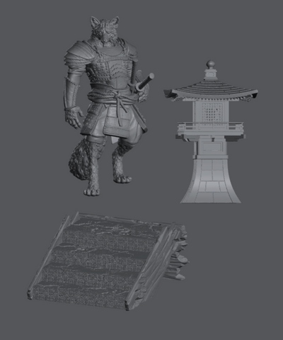 Kazemasu Samurai - 3D Print