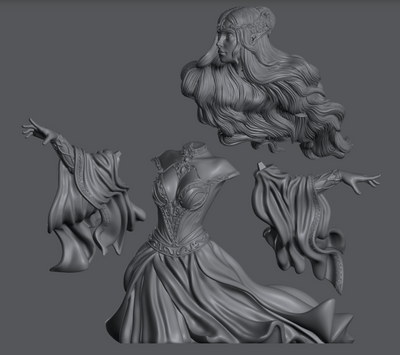 The Princess of the Forest - 3D Print