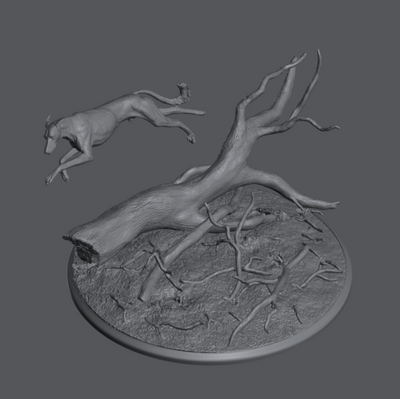 Cossack on the Hunt - 3D Print