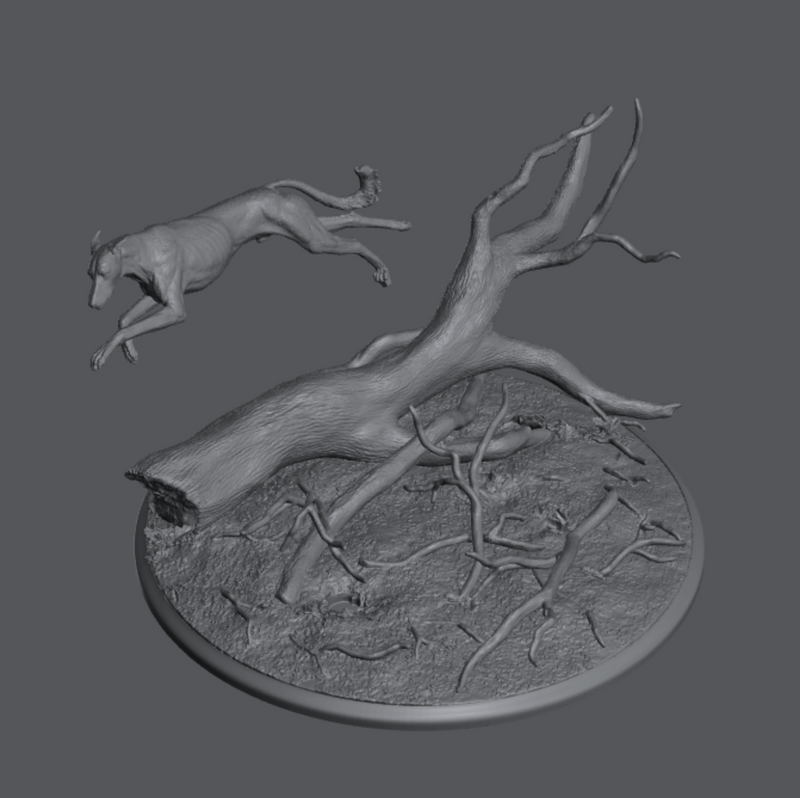 Cossack on the Hunt - 3D Print