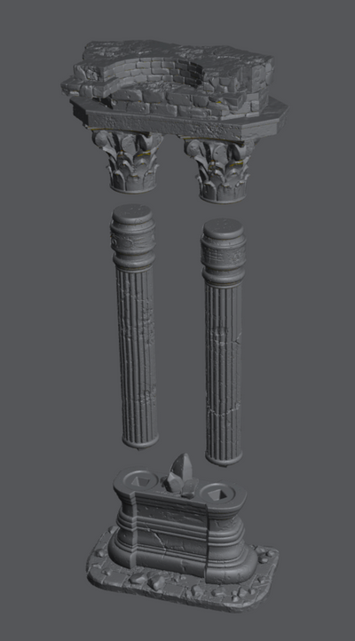 Apollo and Dafne - 3D Print