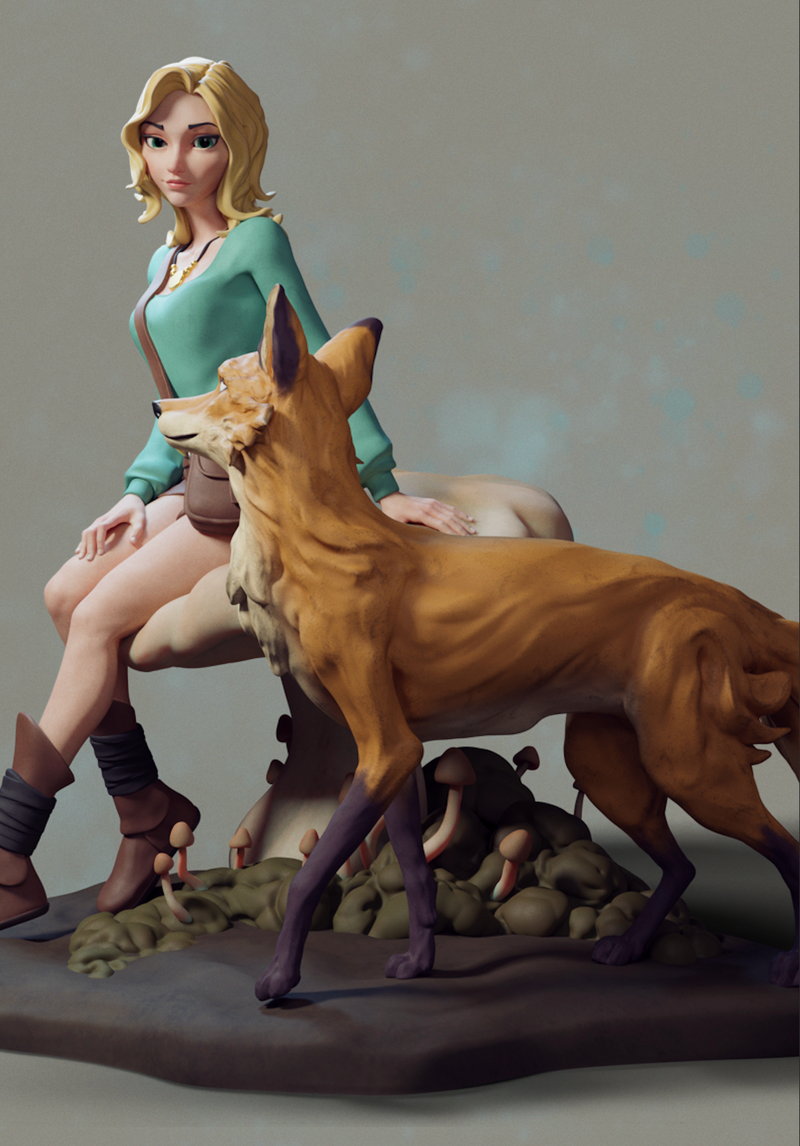Aerie and whisper - 3D Print