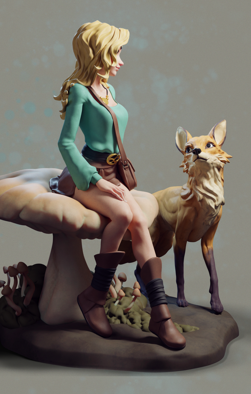 Aerie and whisper - 3D Print
