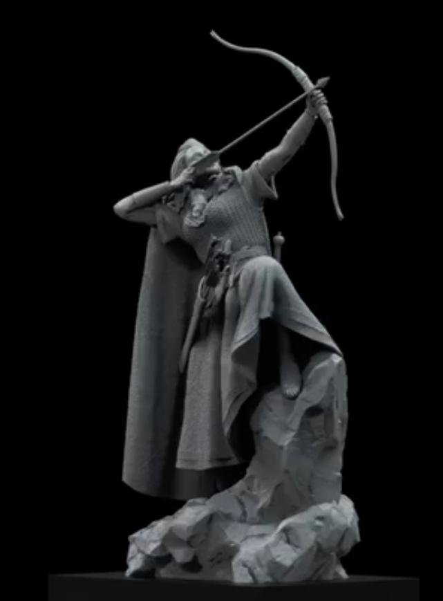 Hadrian's Wall Diorama, Briton Archer - Part 5 - 120mm - RP Models - El ...