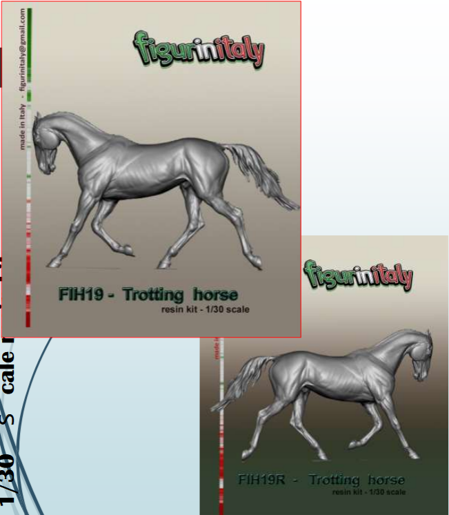 Trotting Horse (Right-Facing)