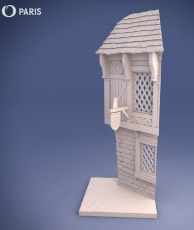 Medieval Town Scenery