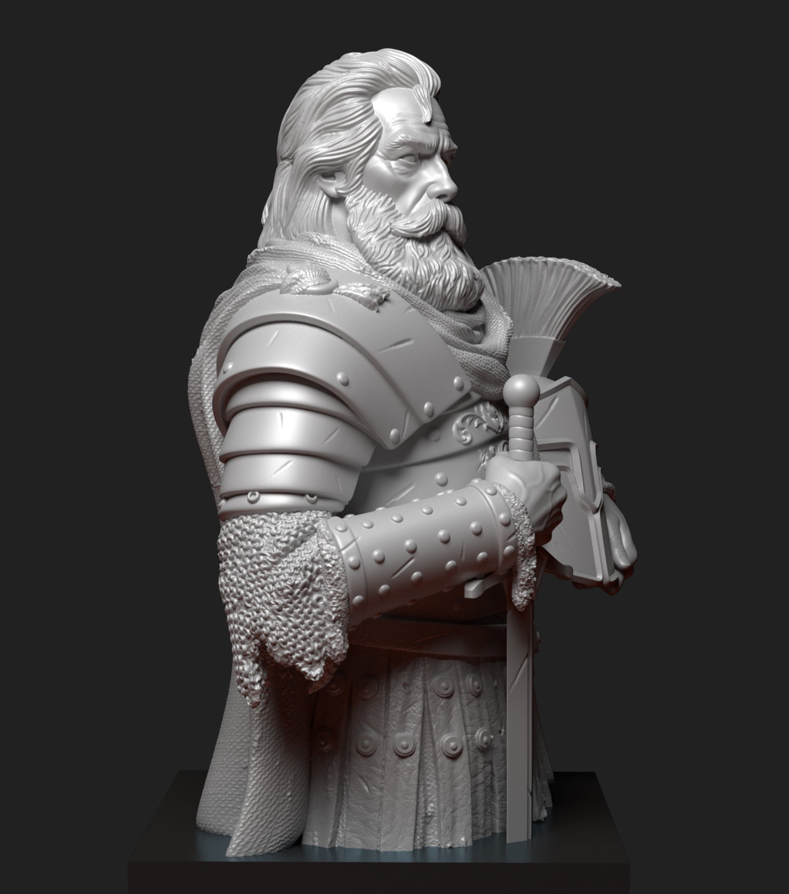 The Loyal Knight - 3D Print