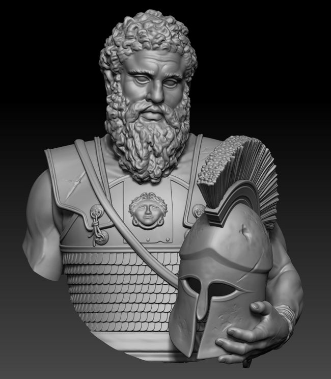 Greek Hoplite - Bust