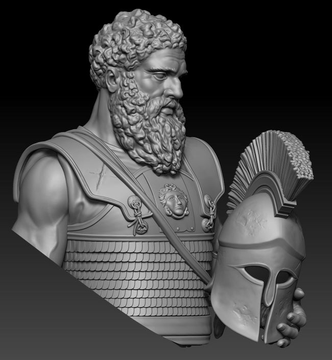 Greek Hoplite - Bust