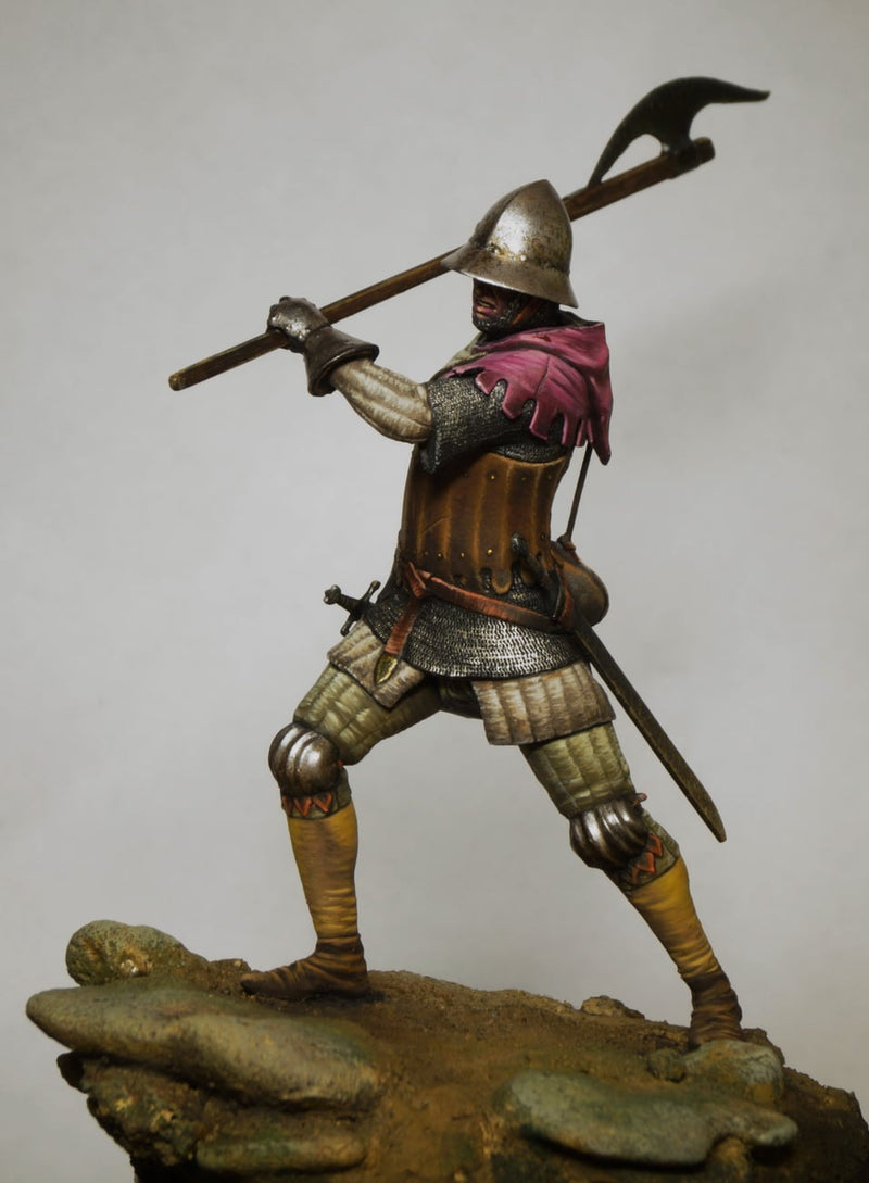 European Infantryman 14th C. - Sergey Popovichenko Miniatures Studio ...