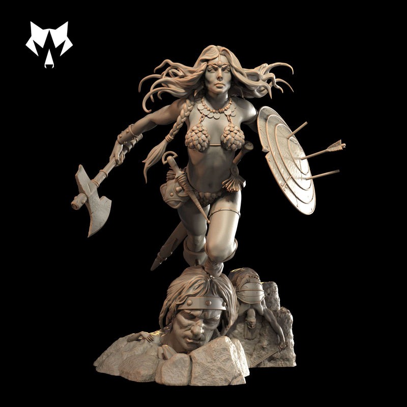 Red Sonja - 3D Print