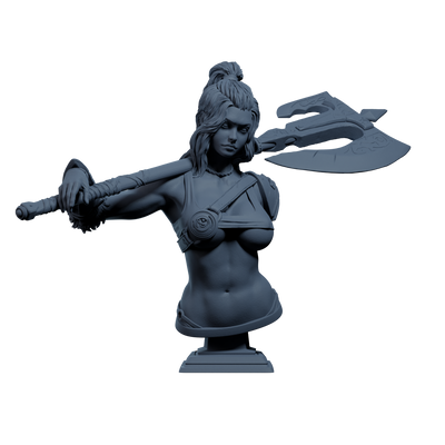 North Winds - Thora Bust - 3D Print