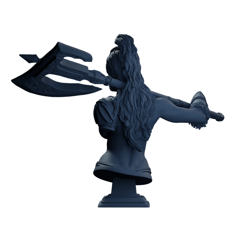 North Winds - Thora Bust - 3D Print