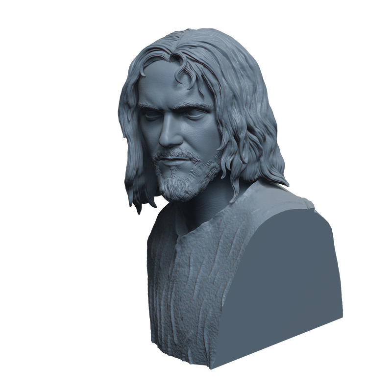 Athelstan Bust- 3D Print