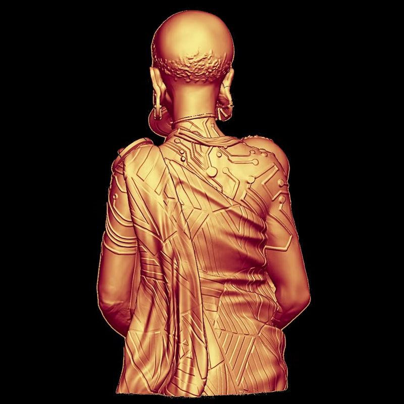 Zahabu Bust- 3D Print