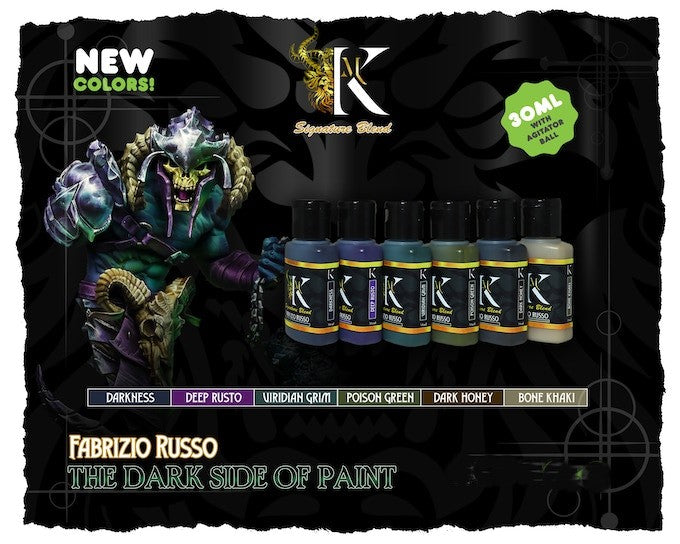 FABRIZIO RUSSO Signature Set – The Dark Side of Paint