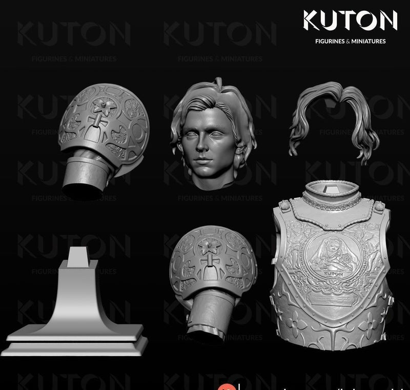 Sir Wulfstan Bust - 3D Print