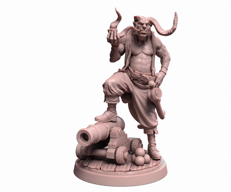 Barbatos, the Cannonmaster - 3D Print