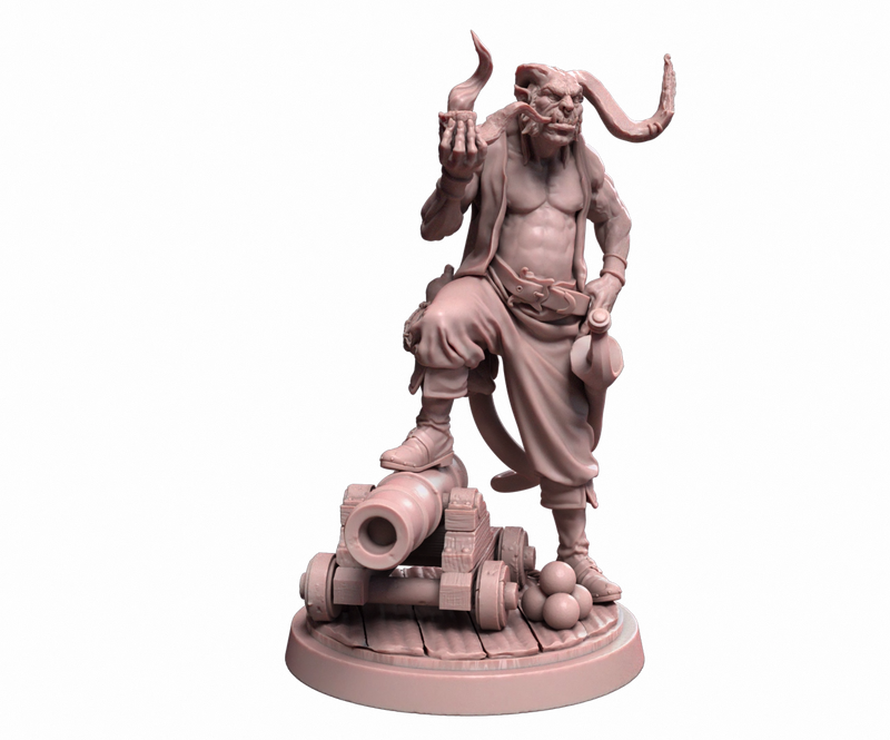 Barbatos, the Cannonmaster - 3D Print