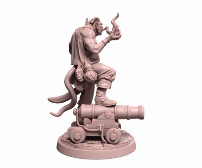 Barbatos, the Cannonmaster - 3D Print