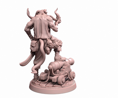 Barbatos, the Cannonmaster - 3D Print