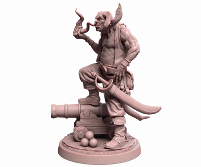 Barbatos, the Cannonmaster - 3D Print