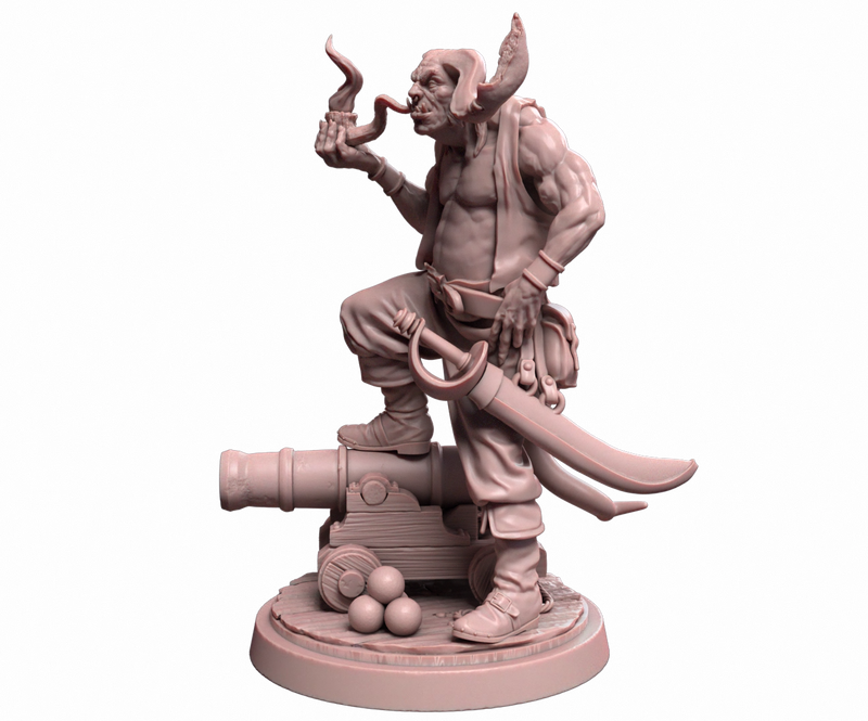 Barbatos, the Cannonmaster - 3D Print