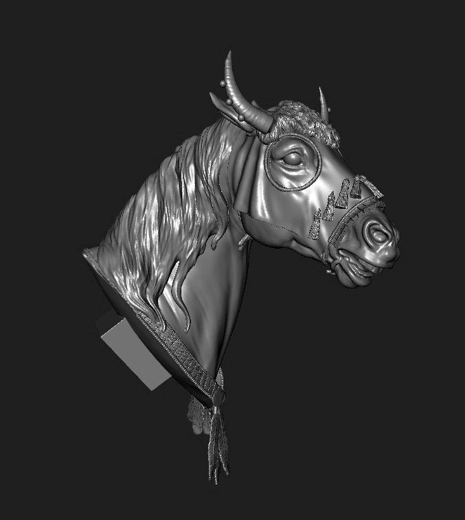Blackfoot Horse - Bust