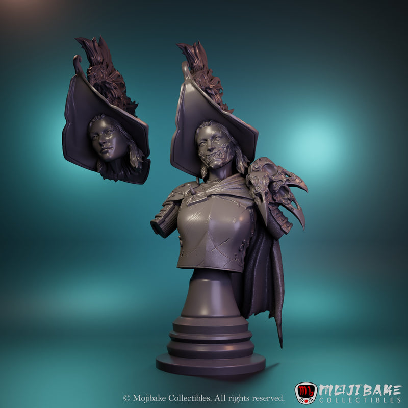 Captain Aralys Bust - 3D Print