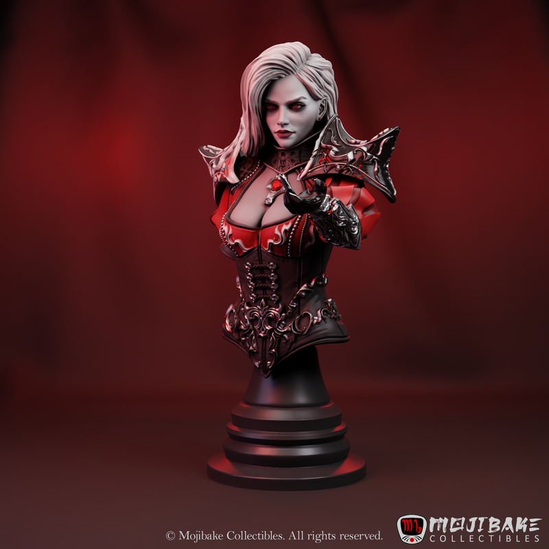Selene Nightshade Bust - 3D Print