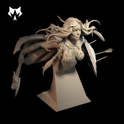 Red Sonja Bust - 3D Print