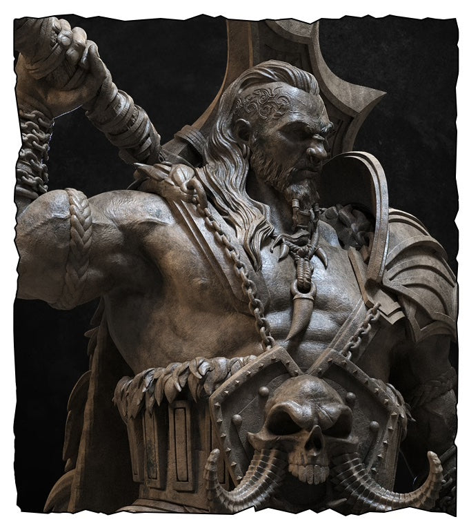 Karnak the Barbarian Bust - 3D Print