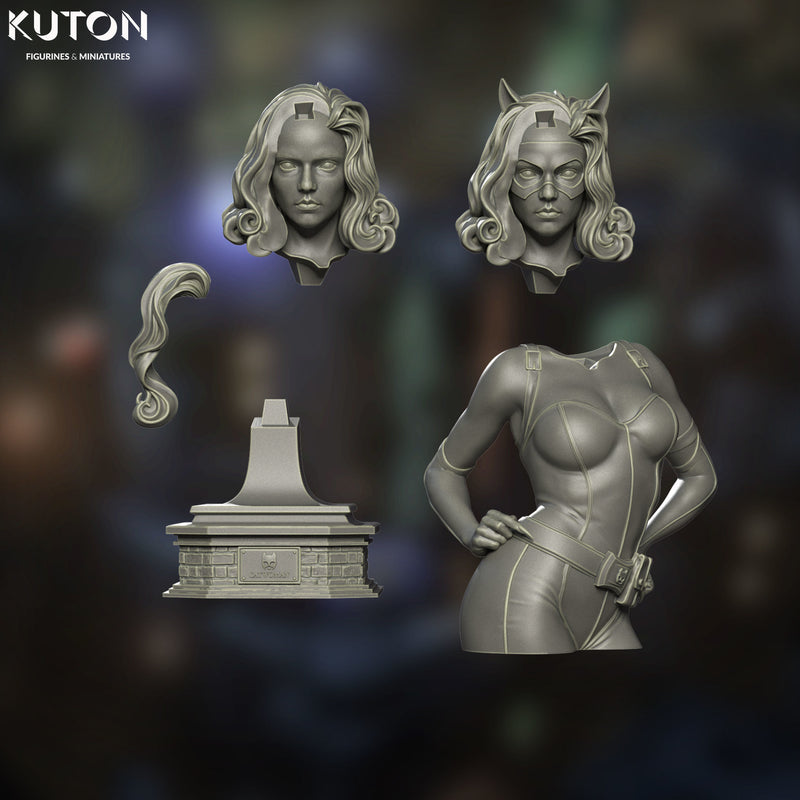 Catwoman Bust - 3D Print