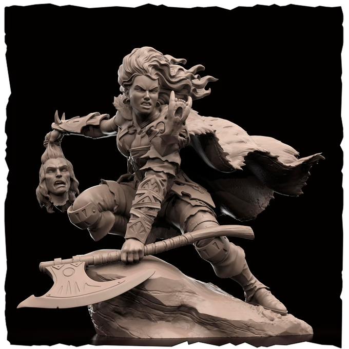 Astrid the Northern - 3D Print