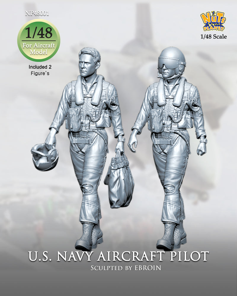 1/144 US Modern Pilot (2 figures) Bregun BRL144082 1/144 US Modern Pilot (2 figures) Bregun BRL144082