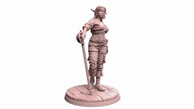 Zora the Spy and Thief - 3D Print